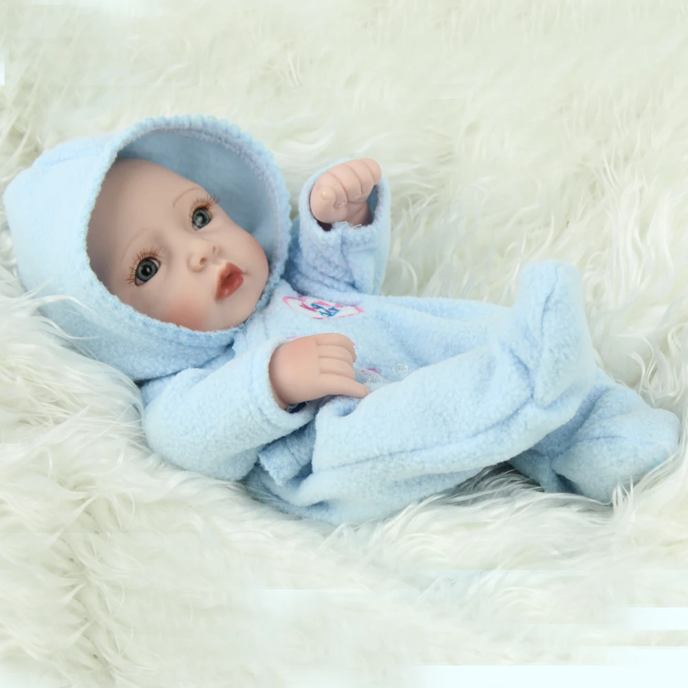 NPKDOLL силиконовые куклы для новорожденных полностью возрождающиеся виниловые 10