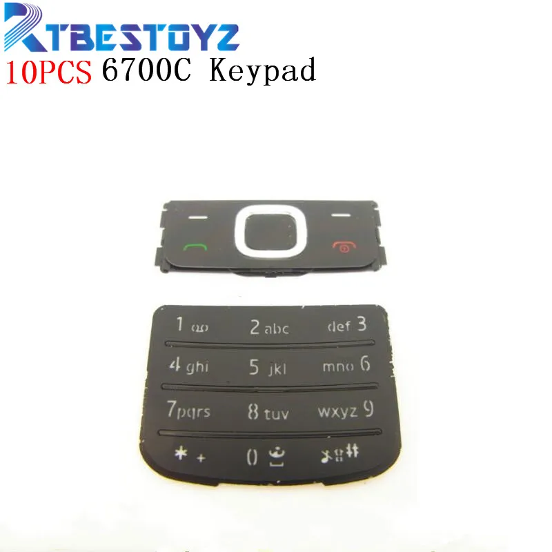 Для Nokia 6700 классический корпус клавиатуры мобильный телефон 6700C клавиатура