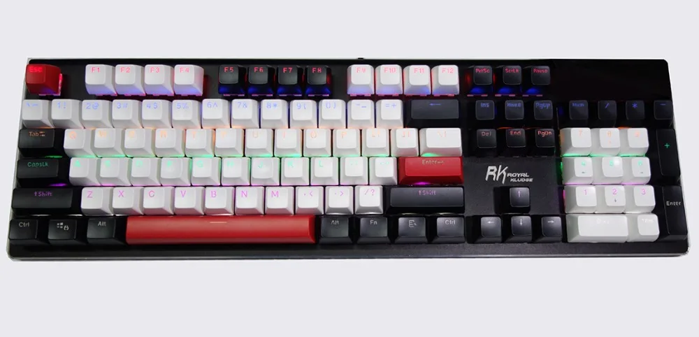 104-key SA профиль толстые PBT колпачки для ключей Double Shot Top Shine Thru ANSI для Cherry MX переключатели механическая клавиатура