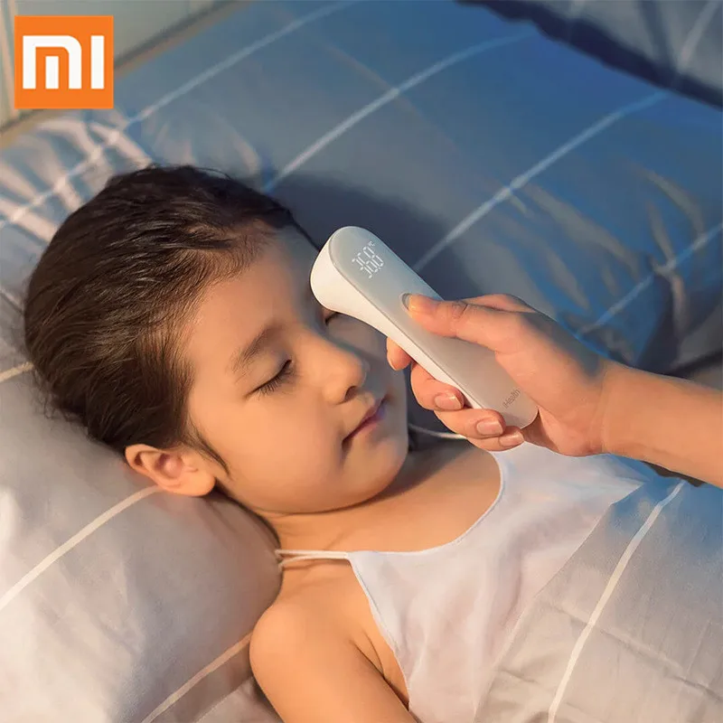 Xiaomi Mijia iHealth термометр светодиодный Бесконтактный цифровой инфракрасный термометр для тела лба для малышей, детей и взрослых пожилых людей