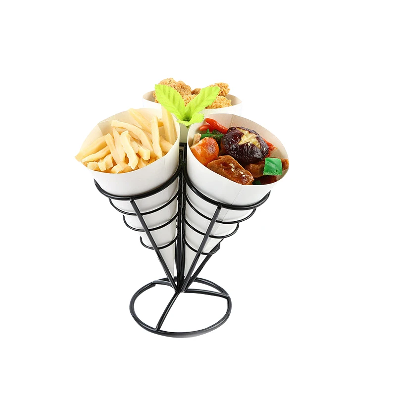 Корзина для жареной еды картофеля фри в Западном кафе баре 1 комплект|french fries