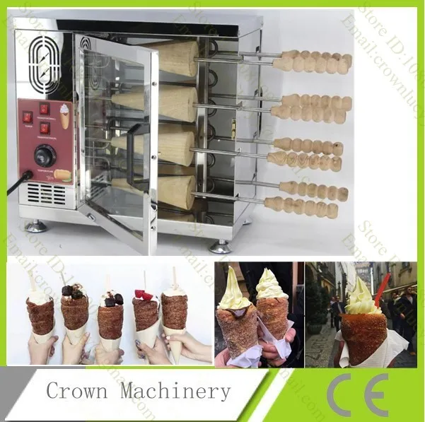 Электрическая машина для изготовления тортов выпечки пирожных kurtos kalacs|machine