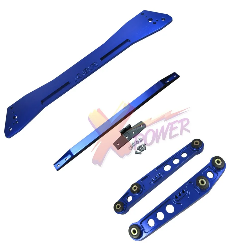 Xpower-задний нижний рычаг управления подрамник бандаж для Honda Civic 92-95 EG EG6-Red синий