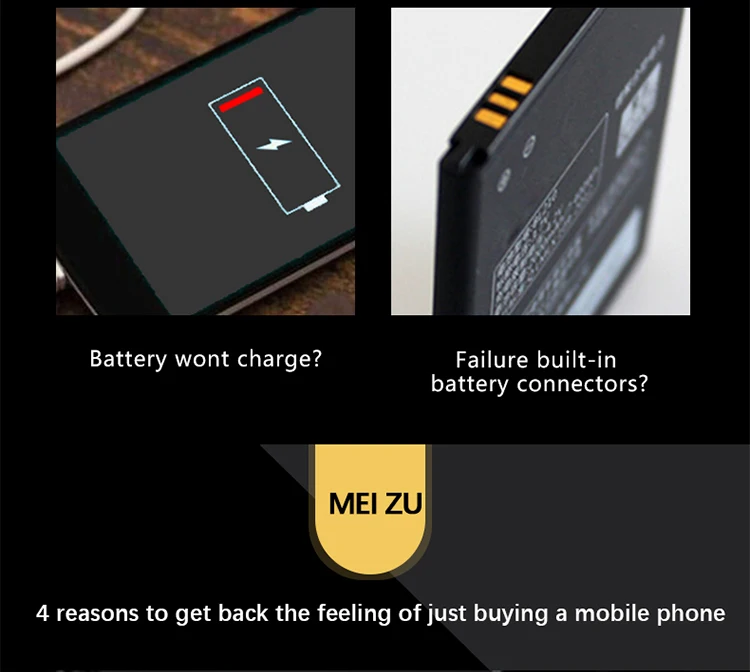 Meizu BT65M 3060mAh аккумулятор для телефона Meizu MX6 высокое качество+ номер отслеживания
