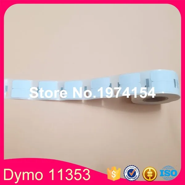 10 совместимые рулоны Dymo 11353 этикетка 12 мм * 24 1000 шт/рулон совместимый для LabelWriter 400