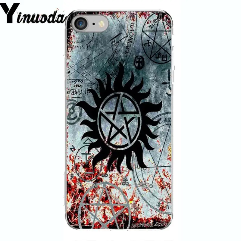 Yinuoda ТВ Шоу логотип Supernatural дизайн красочные милые аксессуары для телефонов Чехол