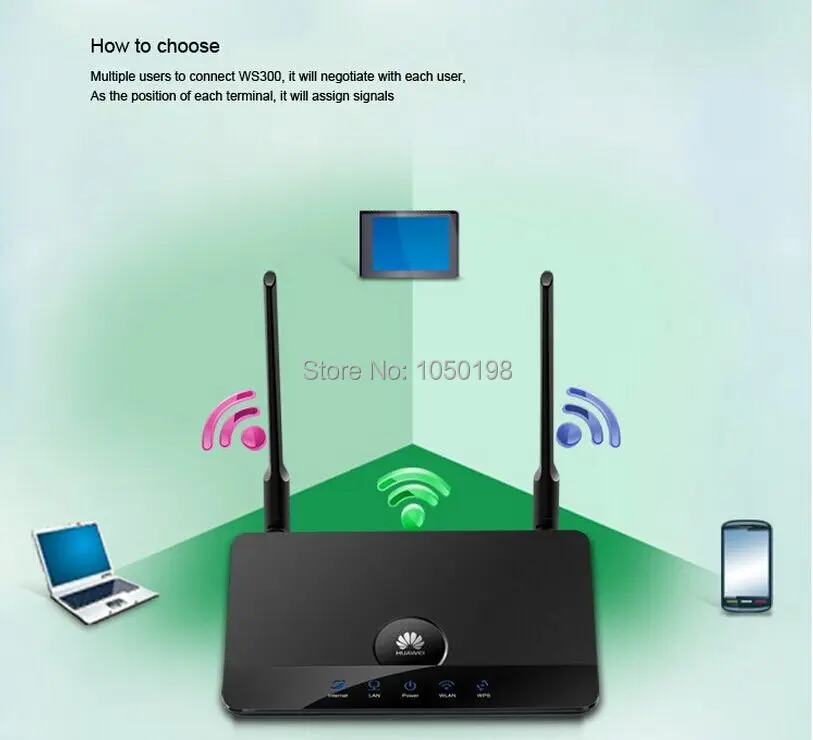 Беспроводной облачный роутер HUAWEI WS330 300 м bps Wi-Fi AP двойная интеллектуальная