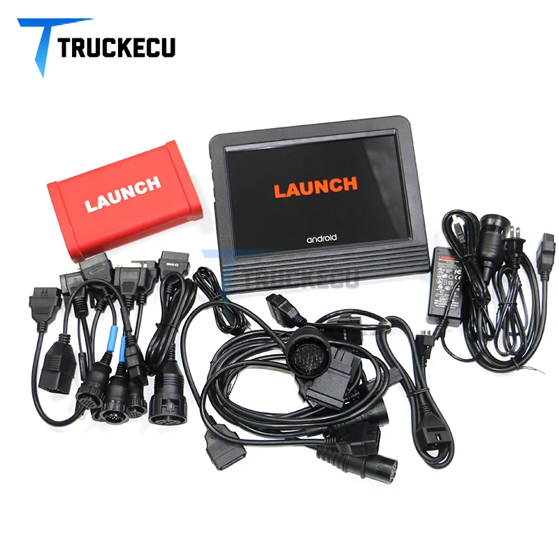 

LAUNCH X431 HD Heavy Duty Truck diagnostic scanner tool multiple brands gasoline&diesel trucks ECU diagnostic kit+10 inch PAD
