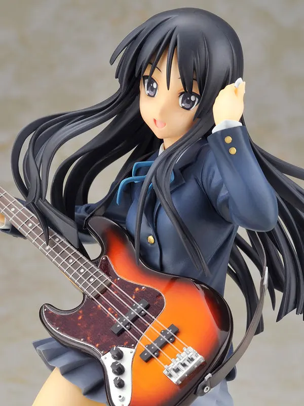 Бесплатная доставка японское аниме K-ON! Mio Akiyama Бассай гитара версия ПВХ