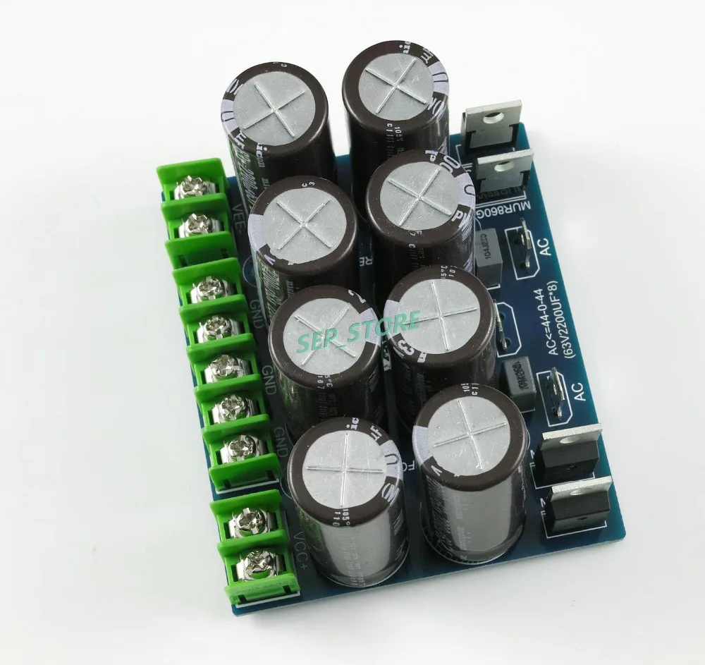 LJM 8X63 в 2200 мкФ плата питания DIY PSU набор для усилителя мощности|kit supply|kit kitskit diy |
