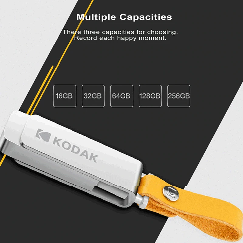 USB флеш накопитель KODAK 256 ГБ 128 64 32 16 K133|USB флэш-накопители| |