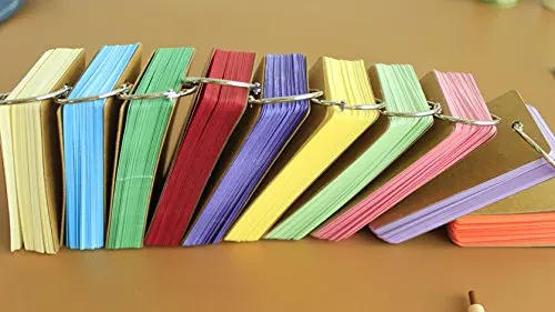 Папка с кольцом легкая флэш карта индексом 50 нерешенных пустых белых страниц 2