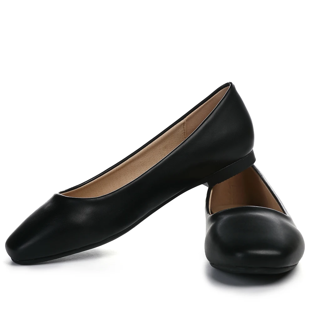 YALNN/Женская обувь на плоской подошве устойчивая к скольжению дышащая кожа