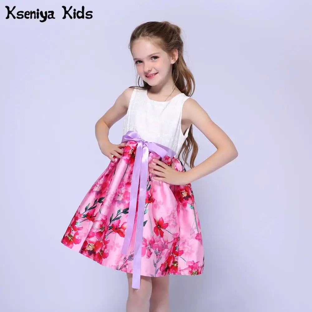 kseniya kids платье для девочки сарафан летний детская свадебное платье летнее свадебные платья школьная детские платья одежда для подростков платье школьное принцесса 11 лет детские платья для девочек праздничные