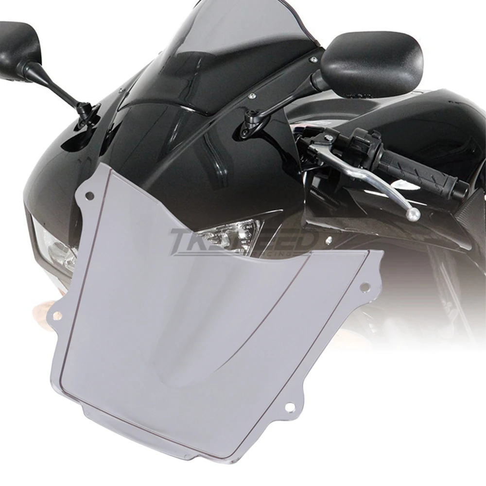Прозрачное ветровое стекло с двойными пузырьками для мотоцикла Honda CBR 600 RR F5 2013 2015
