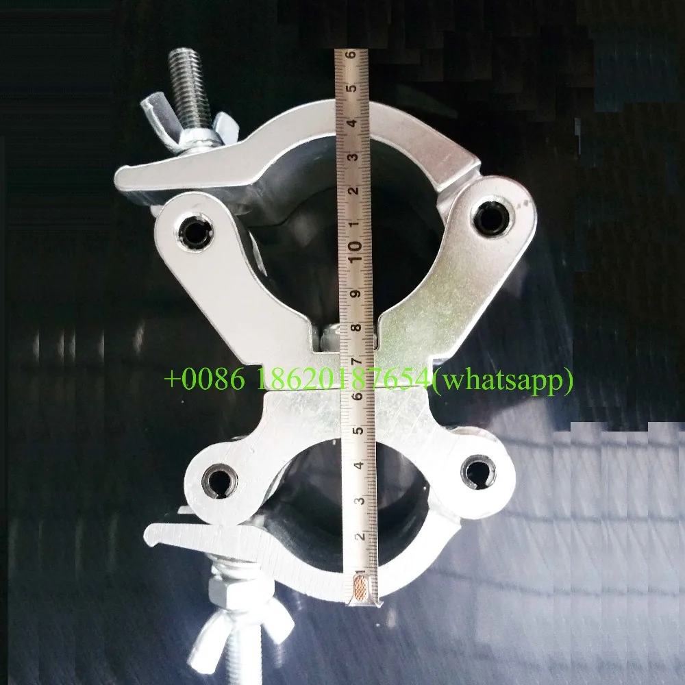 Алюминиевый G образный зажим поворотный двойной для сценической фермы