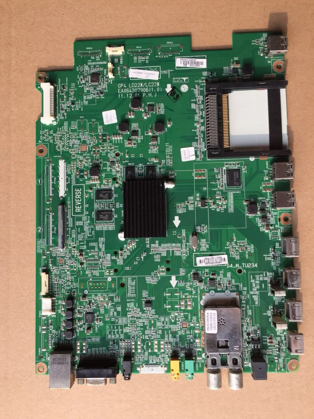 Оригинальная материнская плата для L G 47LM6200 CE EAX64307906 (1 0) экран