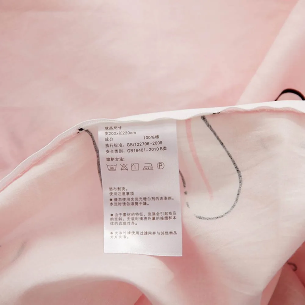 Жираф, лев мультфильм INS 3/4 шт набор постельных принадлежностей Bedlinens Твин queen King настроить Размеры простыня наволочки