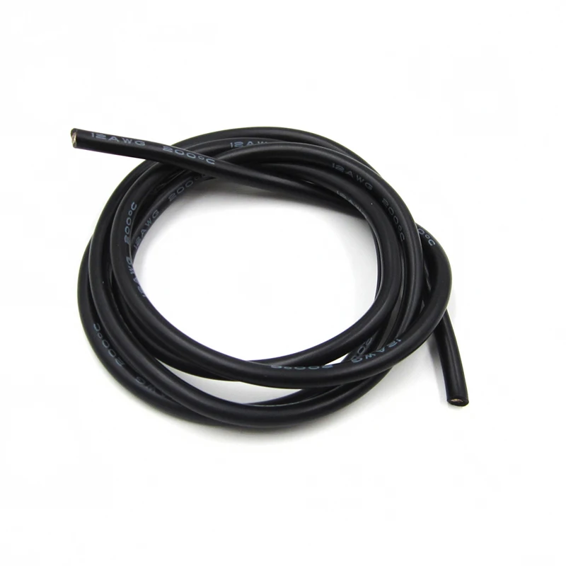 Новый гибкий электронный кабель 2 м 12awg многожильный медный электрический из
