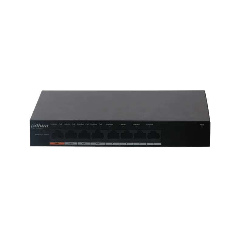 Dahua 8 CH Fast Ethernet PoE коммутатор Поддержка + и Hi-PoE блок питания стандартный PFS3008-8ET-60 с 4 |