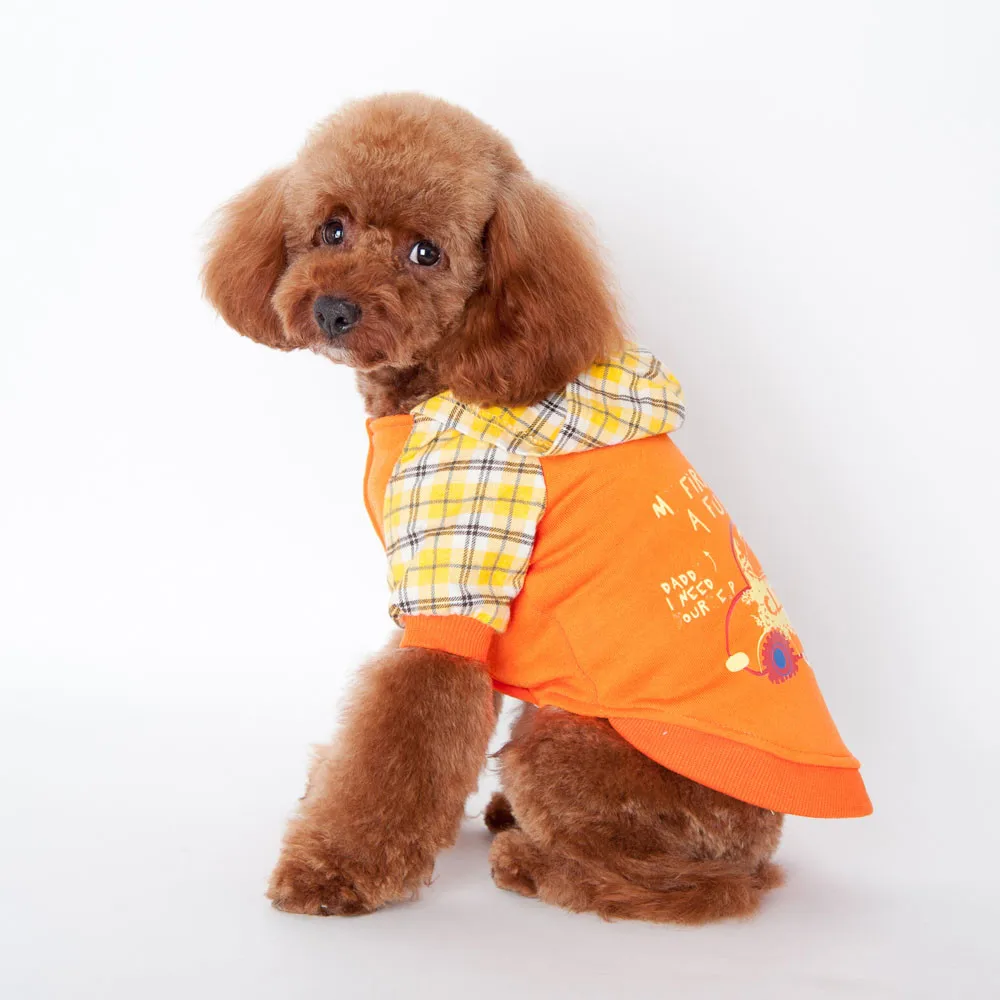 Fashion Cute Pet Dog Puppy Warm Clothes Cotton Jumpsuit Hoodie Coat Doggy Apparel Jacket ropa de perros mascotas | Дом и сад