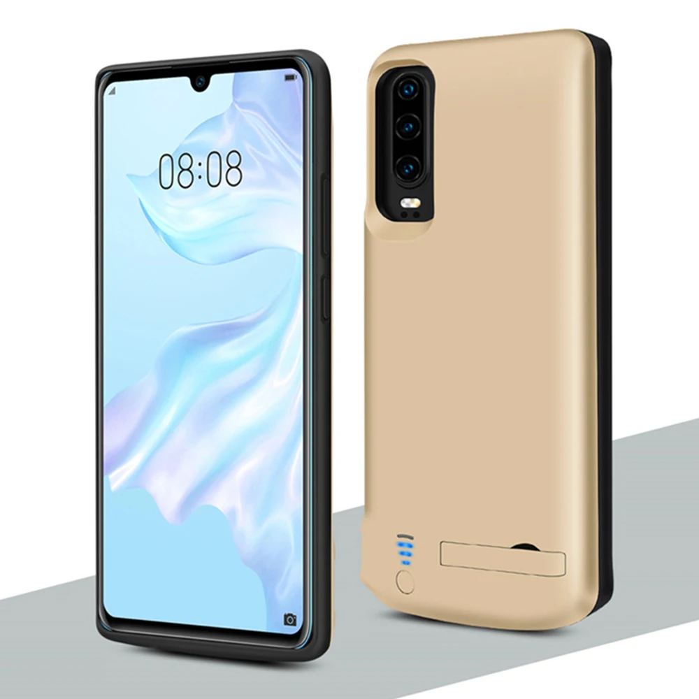 Для huawei P30 P30 Pro Батарея Зарядное устройство Дело 5000 mAh внешнего резервного Мощность Bank противоударный корпус телефона Fundas для huawei P30 Charging Cover