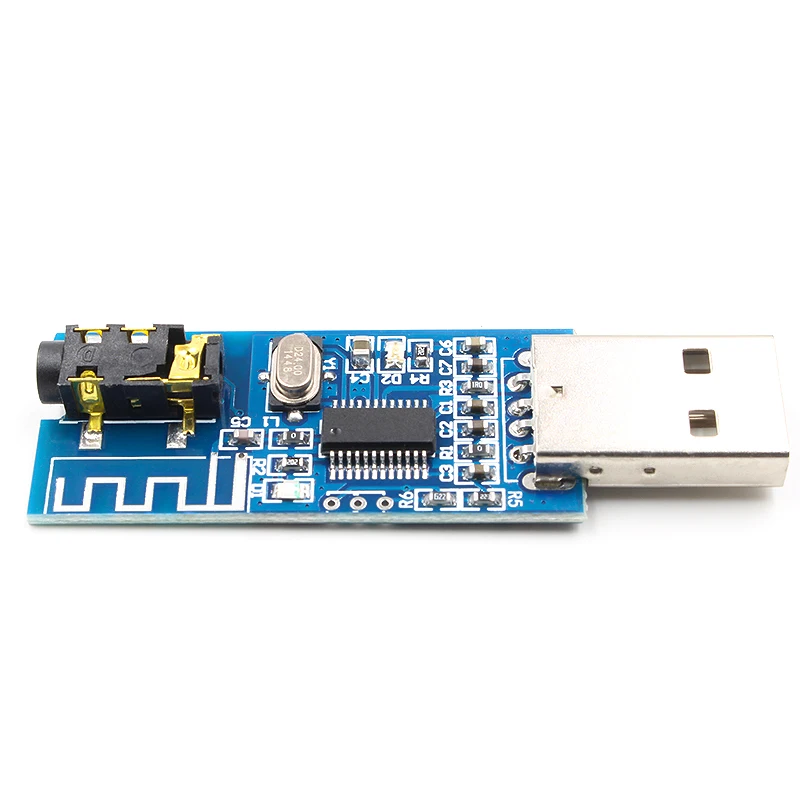 USB Bluetooth 4 0 аудио приемник беспроводной модуль голосовой плеер со светодиодным
