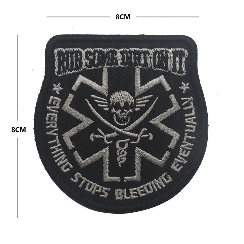 Все перестанет кровотечение в конце концов протрите немного грязи на нем нашивка