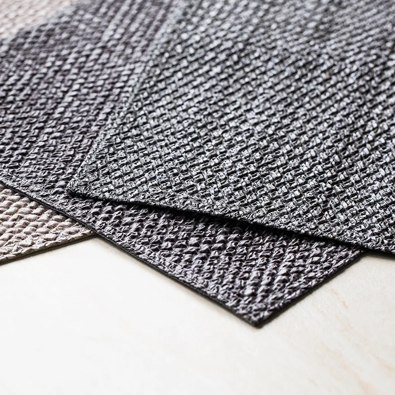 Однотонные коврики из ПВХ в европейском стиле подставки кухонные принадлежности