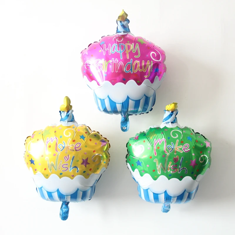 Мультфильм день рождения торт гелиевые шары День украшения Детские игрушки