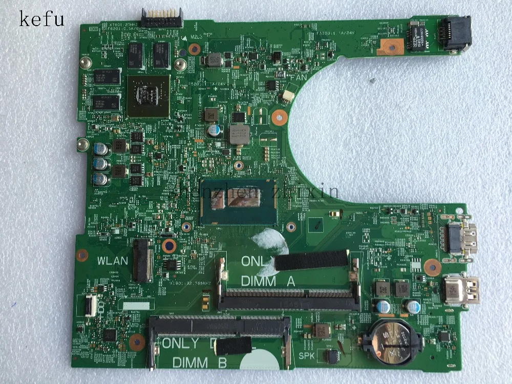 KEFU для DELL Inspiron 15 3558 материнская плата ноутбука I3-4005U CN-0CT7C8 0CT7C8 CT7C8 14216-1 PWB: 1xvkn с