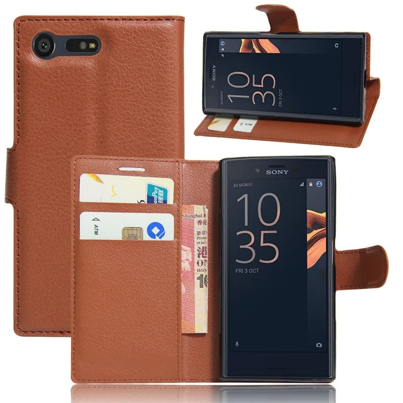 Чехол Cyboris для Sony Xperia X Compact чехол книжка из искусственной кожи с отделениями карт
