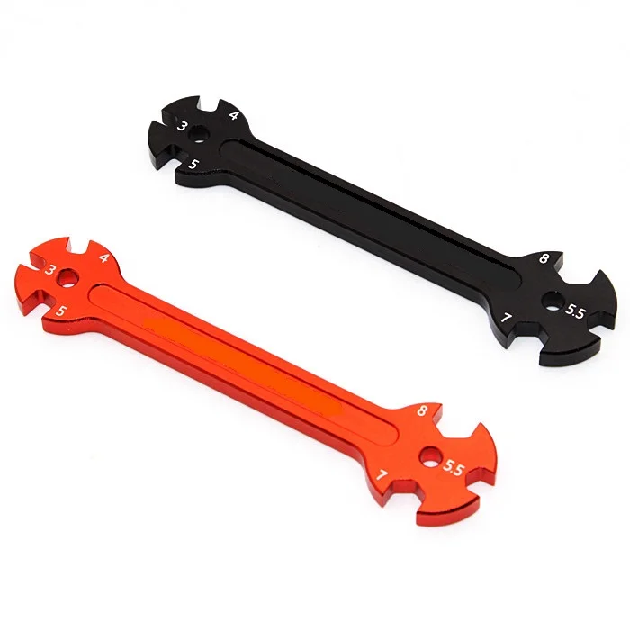 

Aluminum multi-purpose spanner adjustable lever nut tool 3/4/5/5.5/7/8 openspanner