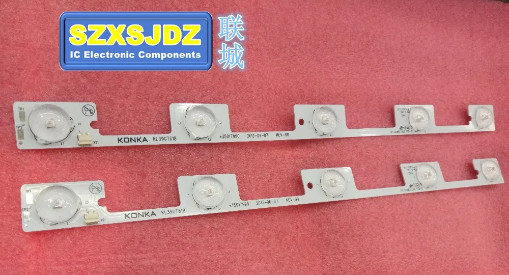 30 шт./лот светодиодный Подсветка лампа полосы для 39 дюймов ТВ KL39GT618 35017988 35017990 5 s * 6V