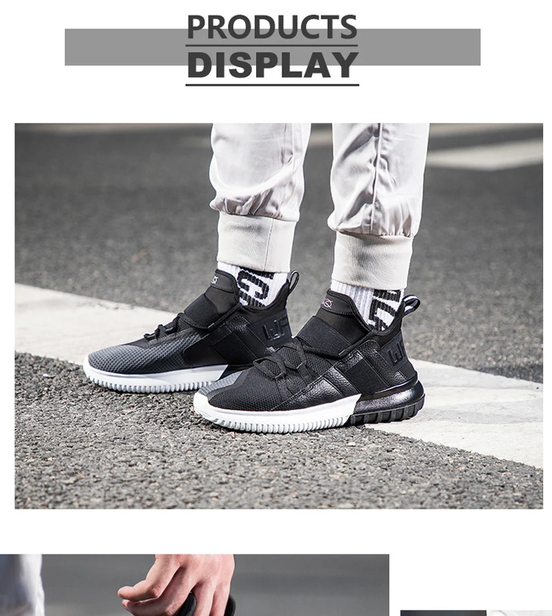 Clearance)Li-Ning Men CYBER PUNK WS Wade Leisure Shoes Wearable Mono Yarn Breathable LiNing Sport Shoes Sneakers AGWN035 YXB218