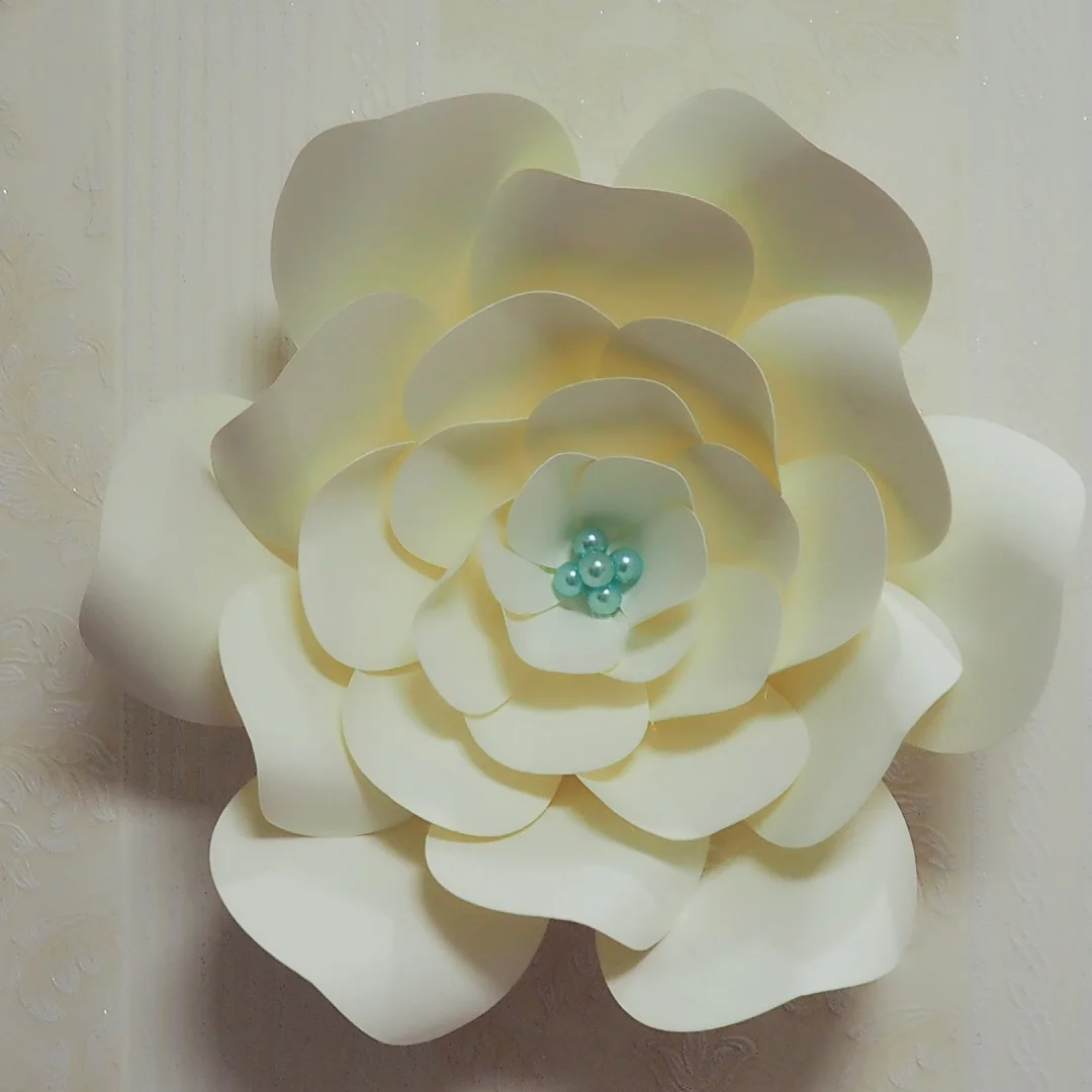 Giant Paper Flowers 7PCS + Leaves 11PCS Wedding Backdrop Photography Bridal Shower Centerpiece Photo Shoots Archway Decor | Дом и сад