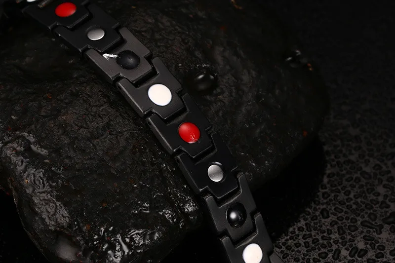 Новинка 2021 мужские браслеты и обручи магнитный браслет из нержавеющей стали