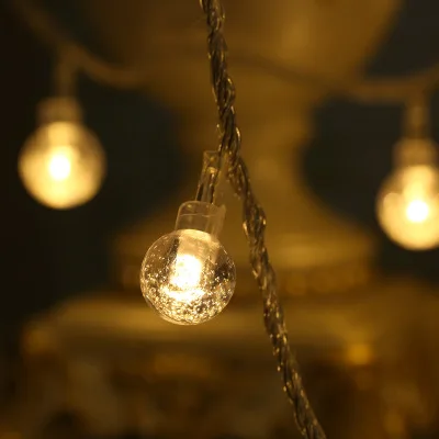 100 светодиодных ламп Рождественские огни украшение на Хэллоуин новогодние