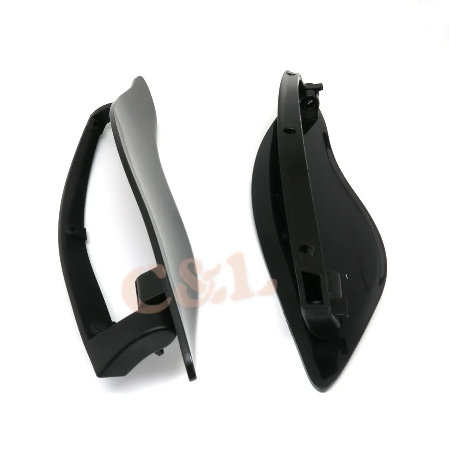 Регулируемые дефлекторы воздуха из АБС пластика темного дыма крышка бокового