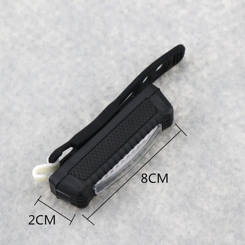 Синий + красный свет USB COB Led Перезаряжаемый Аксессуары для велосипеда велосипед