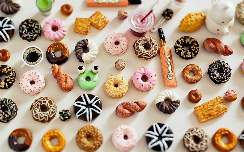 Креативная ручная прессформа Donat DIY Форма для выпечки Форма для пончиков торт Десерт Формы для торта Хлеборезка кухня Выпечка Кондитерские инструменты