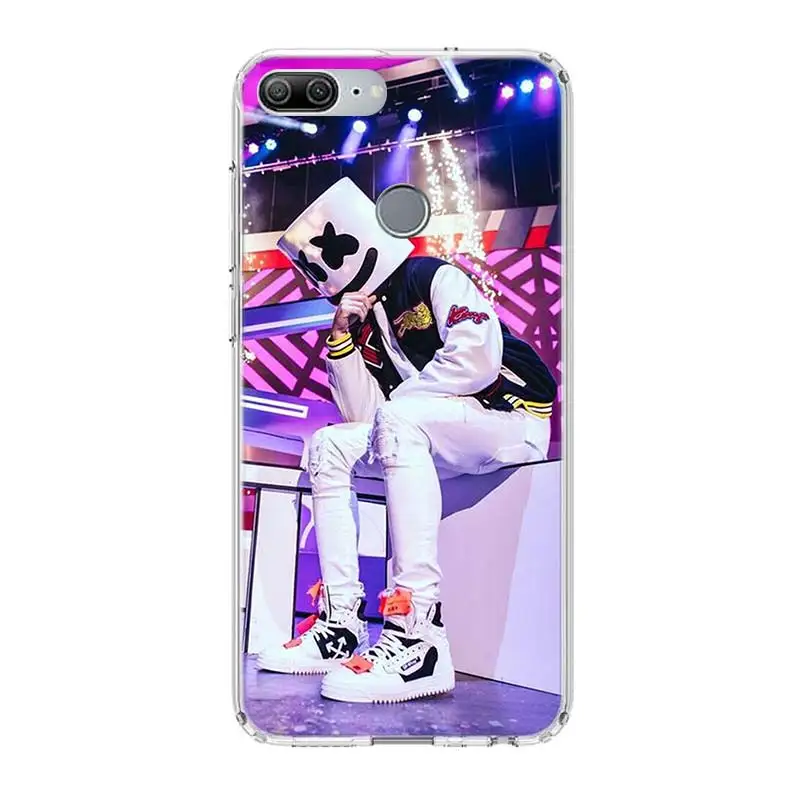 Marshmello Doctom DJ Alone настраиваемый чехол для телефона huawei Honor 8A 8S 7S 6X7X8X7 8 7A Pro MAX 9 10 Lite V9 Play