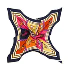 100% саржевый Шелковый квадратный шарф для женщин Европейский бренд французский дизайн Принт лошади высококачественные шали бандана женский платок большой шейный галстук