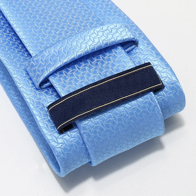 

New Special Offer Adult Ties Blue Fashion Men's Dress Business Tie 7cm Wide Wedding Groom British Style Gift Box Necktie