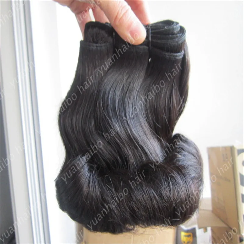 Hot Selling #1b bouncy indian curly hair 3pcs/lot 100% tip curls funmi weaves for nigeria free shipping |