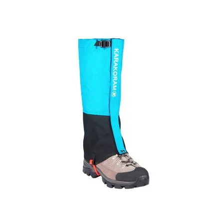 Blue KARAKORAM, для мужчин/женщин/детей, для пеших прогулок, альпинизма, охоты, рыбалки, снега, водонепроницаемые леггинсы, гетры, одна пара - Цвет: Blue