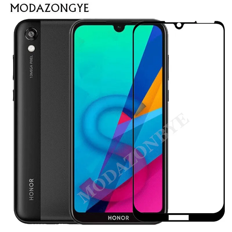 Закаленное стекло для Honor 8 S Huawei зеркальная защита экрана с полным покрытием