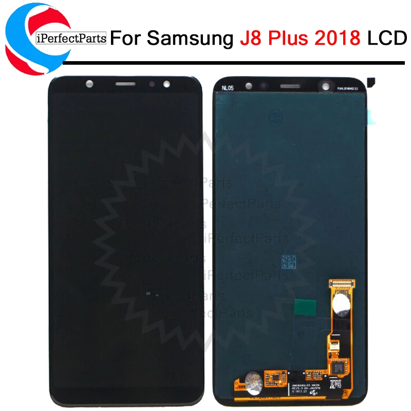 For Samsung Galaxy j8 Plus 2018 LCD Touch Screen Digitizer Assembly j8+ samsung j805 lcd Display | Мобильные телефоны и