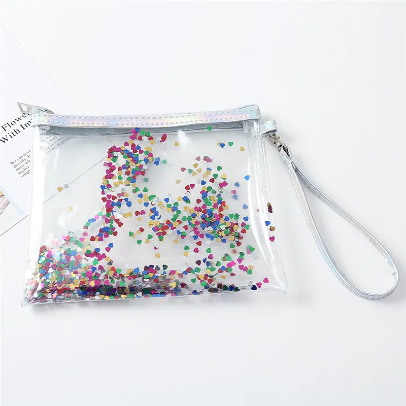 Cosmetic bag waterproof Colorful Transparent Portable Makeup Toiletry Travel Wash Toothbrush Po P#B45 dropship | Красота и здоровье