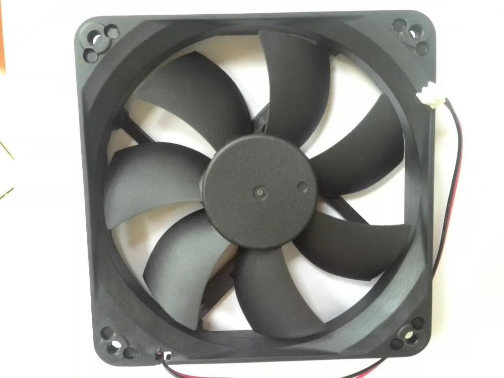 1PCSDC 2Pin 12V DC вентиляторы 120 мм x 25 Бесщеточный вентилятор охлаждения 12025s |